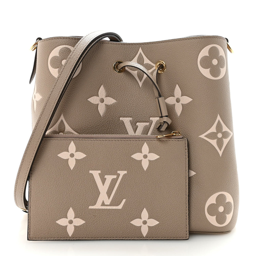 Empreinte Monogram Giant Neonoe MM Tourterelle Creme