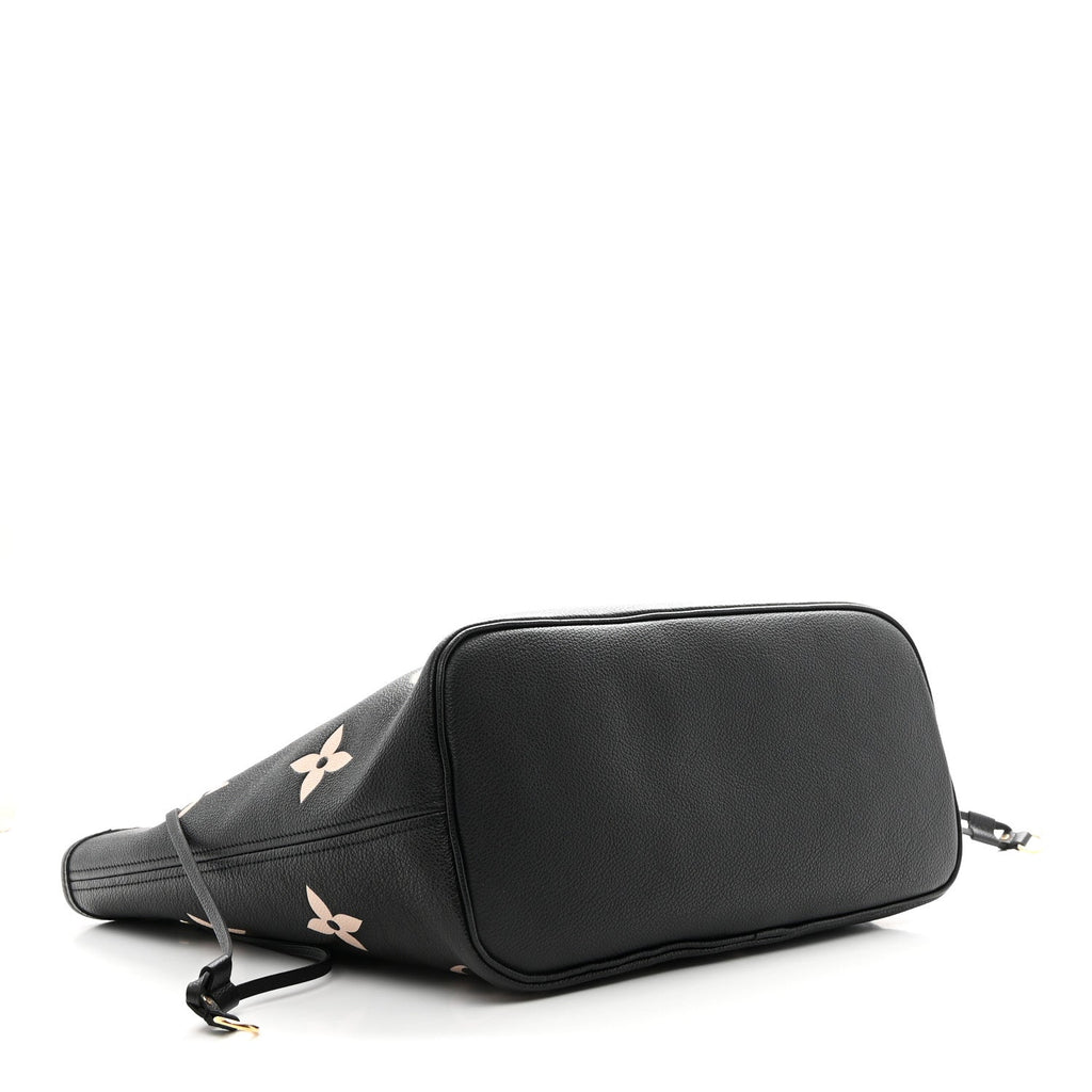 Empreinte Monogram Giant Neverfull MM Black Beige