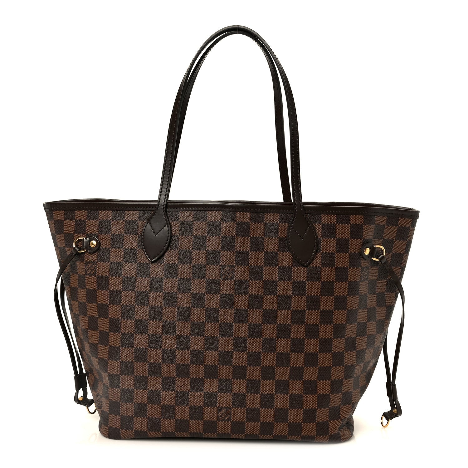Damier Ebene Neo Neverfull MM Rose Ballerine