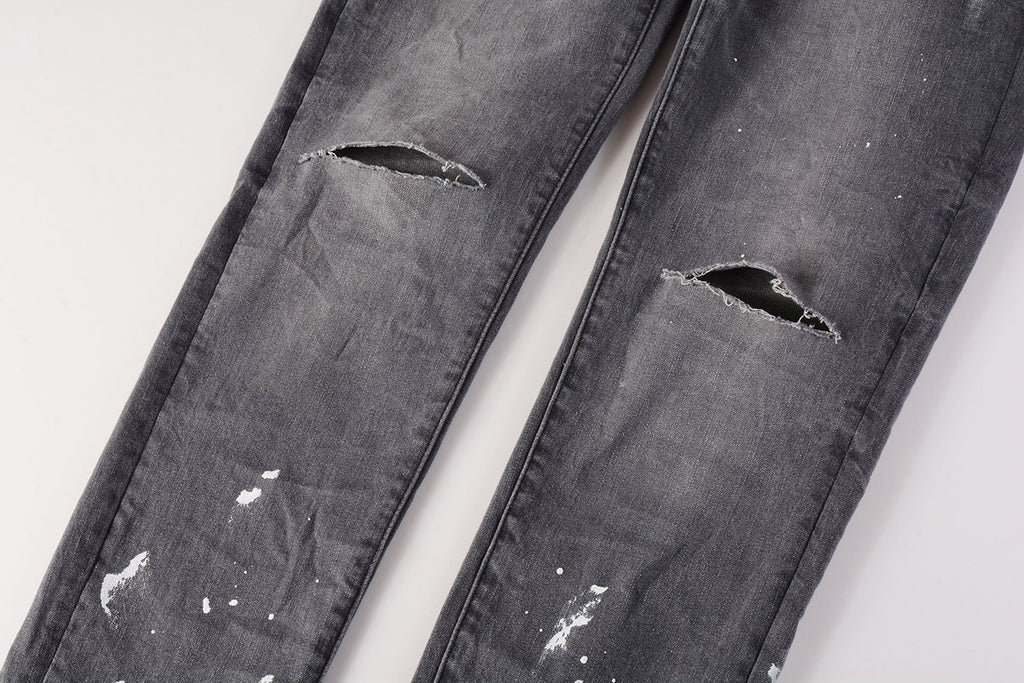 Men's Purple Jeans 9039