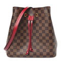 Damier Ebene Neonoe MM  Cherry Berry