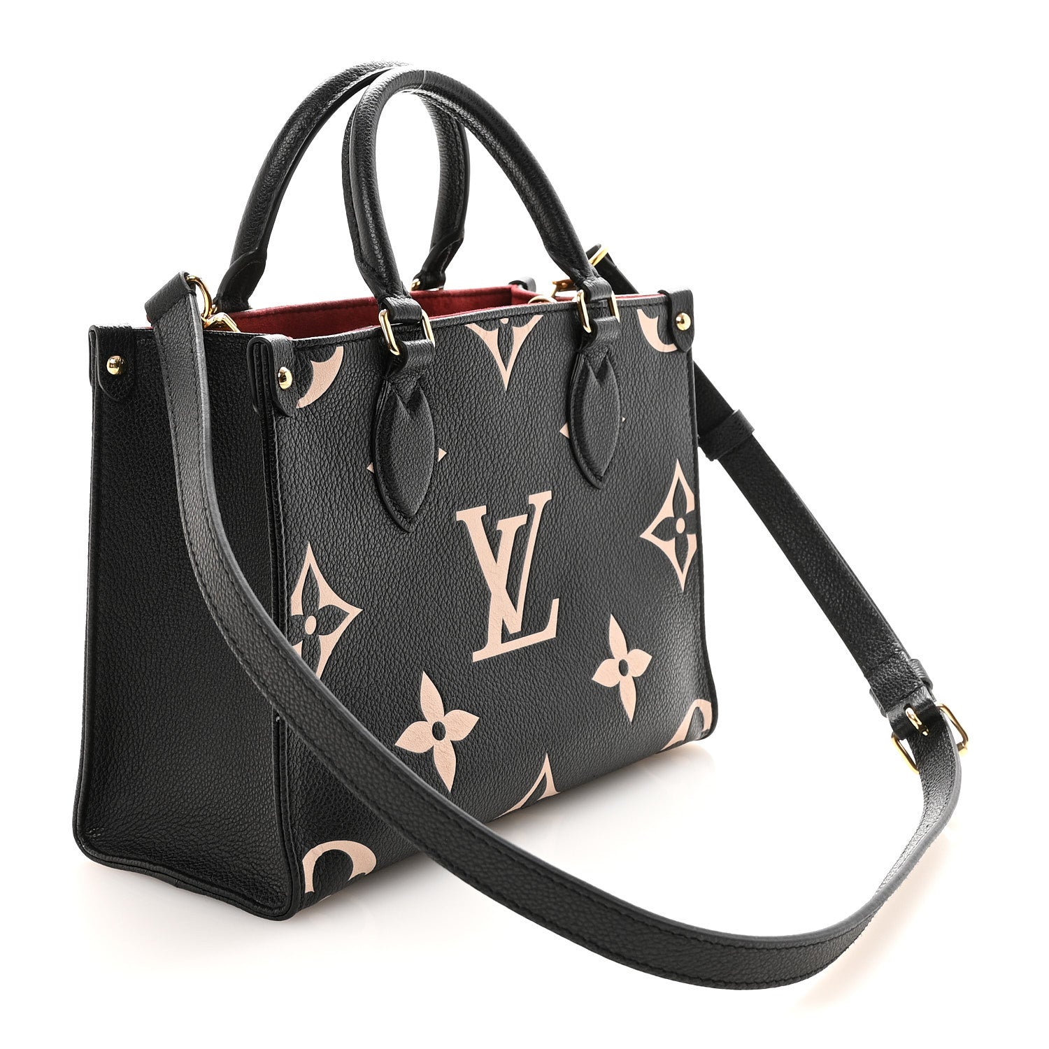 Empreinte Monogram Giant Onthego PM Black Beige