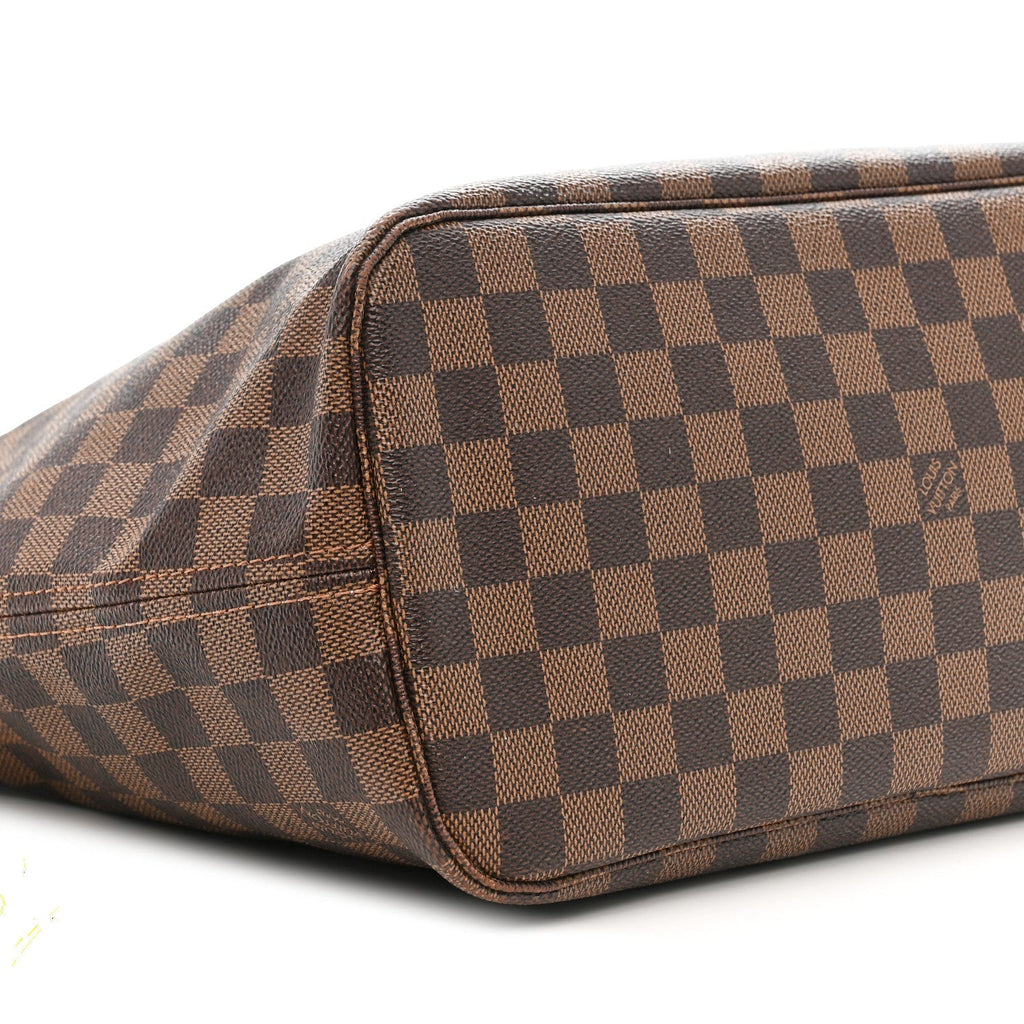Damier Ebene Neo Neverfull MM Rose Ballerine