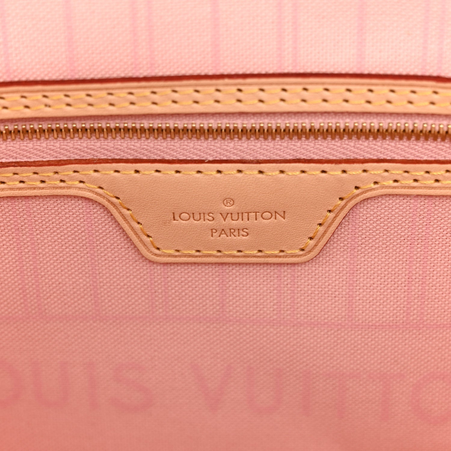 Damier Azur Neo Neverfull MM Rose Ballerine