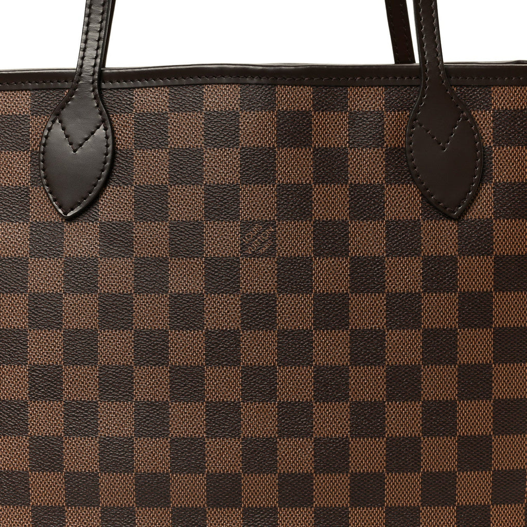 Damier Ebene Neo Neverfull MM Rose Ballerine
