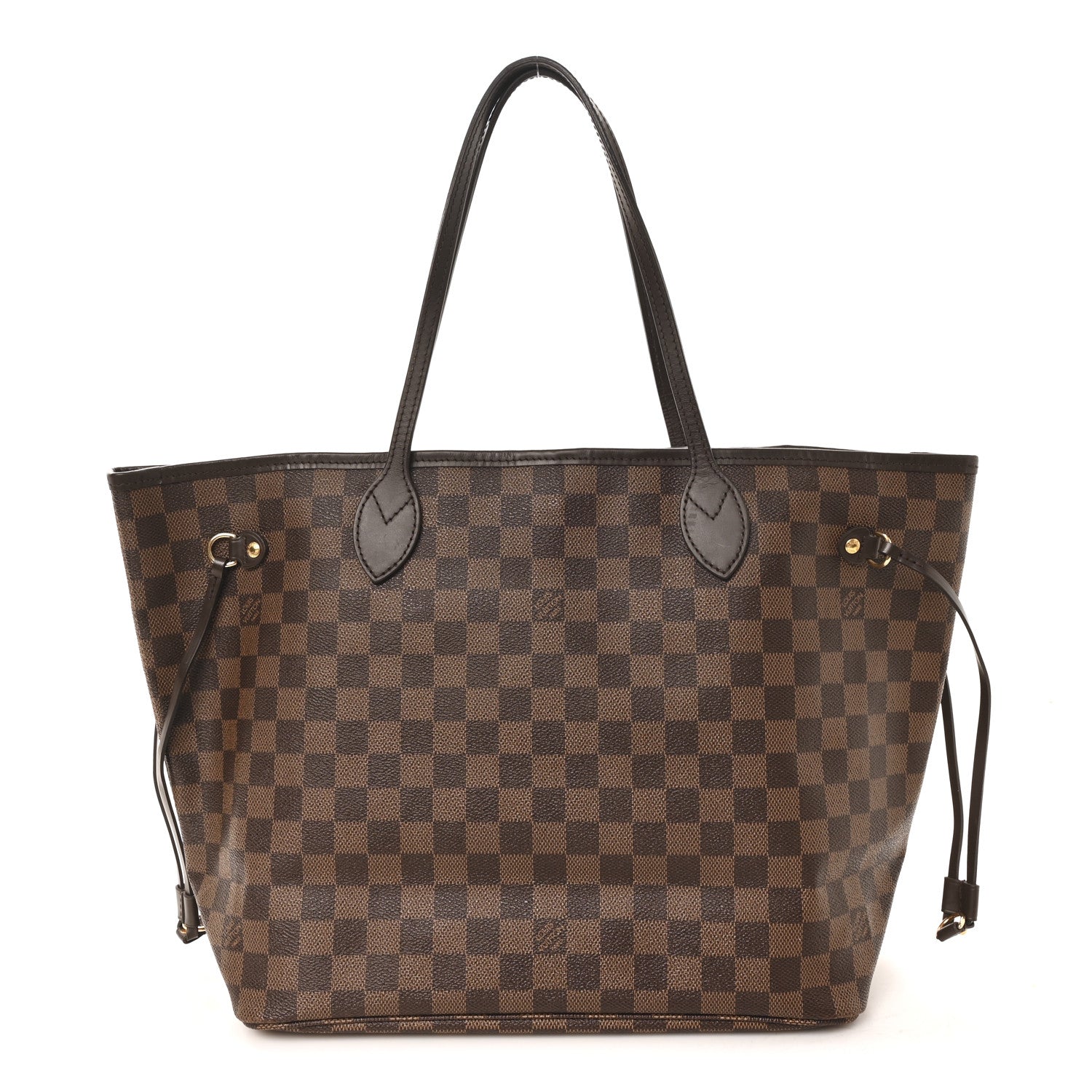 Damier Ebene Neo Neverfull MM Rose Ballerine
