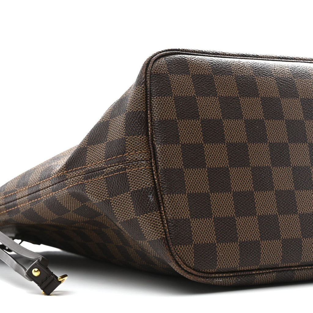 Damier Ebene Neo Neverfull MM Rose Ballerine