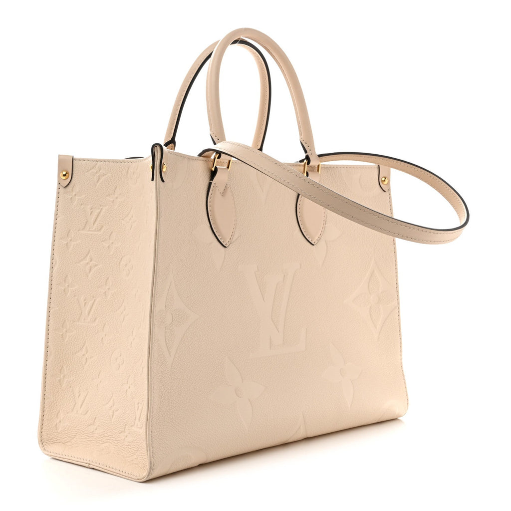 Empreinte Monogram Giant Onthego MM Creme