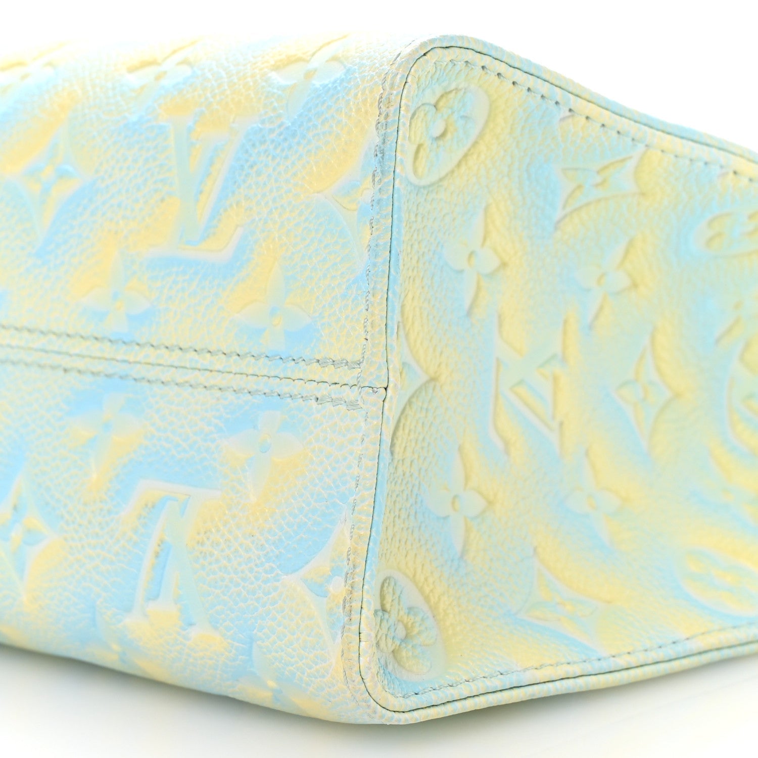 Empreinte Monogram Summer Stardust Onthego PM  Water Green