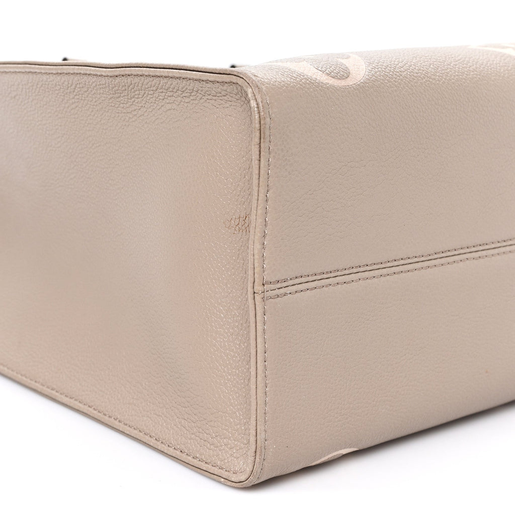 Empreinte Monogram Giant Onthego MM Tourterelle Creme